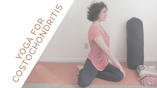 YOGA FOR COSTOCHONDRITIS CHEST  RIB PAIN [upl. by Dlopoel645]