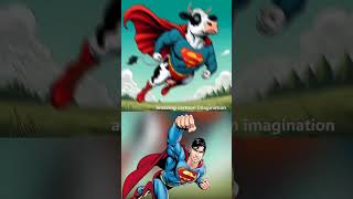 Superheroes cow 💥 Avengers vs DCAll Marvel Characters avengers shorts marvel [upl. by Octavia942]