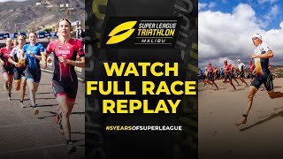 Super League Triathlon Malibu 2023  FULL RACE LIVE  Championship Series [upl. by Oderfla829]