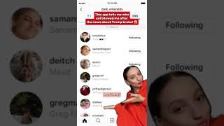 This app tells me who unfollowed me after the news about Trump broke [upl. by Alit667]