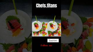 Sashimi plating perfection 💯 viralvideo shorts trending food japanesecuisine subscribe [upl. by Drofkcor12]