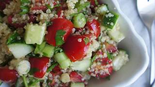 How to Make Quinoa Tabbouleh [upl. by Yuht]