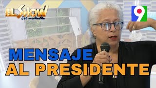 Rebeca Fiallo le manda mensaje letal al Presidente Luis Abinader  El Show del Mediodía [upl. by Analihp]