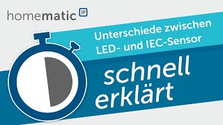 Homematic IP  EnergiesensorInterface mit LEDSensor  Unterschiede zum IECSensor [upl. by Dlnaod]