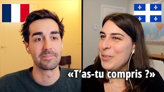 Un Français comprendil une Québécoise [upl. by Ahsiatal]