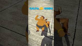 KALIYA 🤥 GUNDA😈 viral shorts trending indianbikedriving3d [upl. by Damita874]