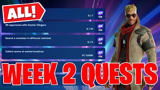 Fortnite Chapter 5 Week 2 Quests Full Guide [upl. by Eiuol]