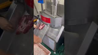 meat horizontal slicer foodmachinery meatslicer [upl. by Aihsirt]