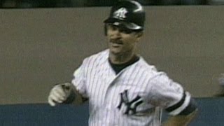 1995 ALDS Gm 2 Mattingly homers in the postseason [upl. by Hardwick]