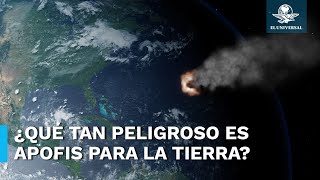 Asteroide Apofis uno de los más peligrosos se acerca a la Tierra [upl. by Zaob618]