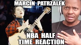 MARCIN PATRZALEK REACTION  When NBA Hires Just One Guitarist for a Halftime Show [upl. by Eidok]