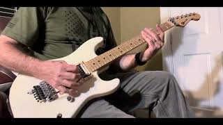 Bad Horsie Sound Harmonics and Floyd Rose tremolo Whammy bar Played on a Charvel San Dimas SD1 🎸 [upl. by Annay]