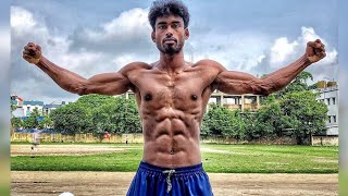 Calisthenics beginner workout calisthenics homeworkout gymmotivation youtubevideo viralvideo [upl. by Yatnohs]