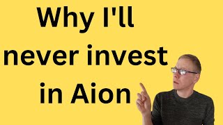 Aion crypto is overpriced will lose you money [upl. by Elyl]