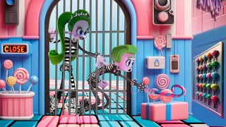 Velvet and Veneer scene in prison animation part 2 Glow Up Kluz Cartoon Transformation [upl. by Leverett896]