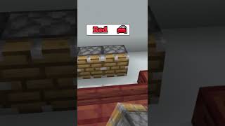 How to make a Red Sofa in Minecraft [upl. by Hertzfeld]