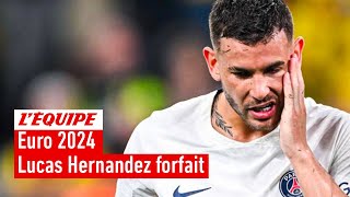 Équipe de France vs PSG  La blessure de Lucas Hernandez coup dur pour les Bleus ou Paris [upl. by Suivat]