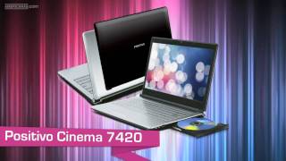 Americanascom l Notebook Positivo Cinema 7420 [upl. by Innattirb]