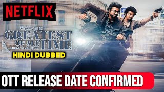 Goat Hindi Ott Release date  Goat Hindi Ott Update The Greatest Of All Time Ott Release Update [upl. by Roseline]