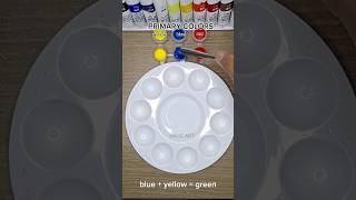 Color Recipes Creating 11 colors from 3 primary colorsshorts colormixing artvideo colortheory [upl. by Adnylem]