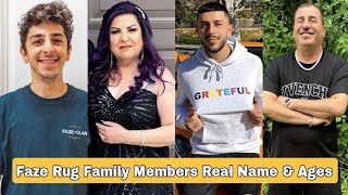 Faze Rug Family Members Real Name And Ages 2023 [upl. by Dessma]