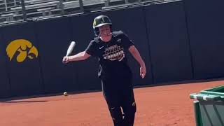 Kate Martin with the Hawkeyes Traying to Play Softball and This is What Happened [upl. by Leboff]