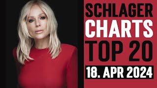 Schlager Charts Top 20  18 April 2024 [upl. by Ymeon]