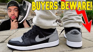 Buyers BEWARE Jordan 1 Low OG Shadow REVIEW  ON FEET [upl. by Enilada]