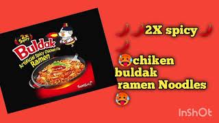 🌶️🌶️Samyang 2x spicy korean noodles  super spicy How to cook Samyang 2x spicy noodles 🌶️🌶️🥵 [upl. by Cirederf]