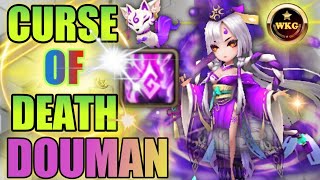 CURSE OF DEATH DOUMAN CANT HEAL CANT REVIVE  Summoners war [upl. by Vasilis370]