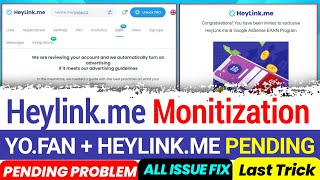 heylinkme AdSense Approval All Problem Fix ll Get instant AdSense Approval without content [upl. by Rabelais251]