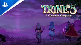 Trine 5 A Clockwork Conspiracy  Release Trailer  PS5 amp PS4 Games [upl. by Walli392]