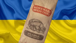 Trying Ukrainian Roasted Garlic Rye Chips [upl. by Pet]