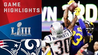 Patriots vs Rams  Super Bowl LIII Game Highlights [upl. by Imugem]