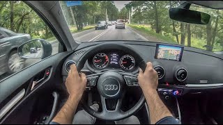 Audi A3 8V  4K POV Test Drive 310 Joe Black [upl. by Sterrett]