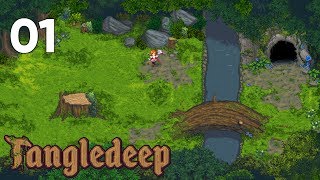 Lets Play Tangledeep  Nintendo Switch Gameplay  Episode 1 [upl. by Keffer]