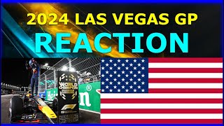 F1 2024 LAS VEGAS GP REACTION [upl. by Fugazy351]