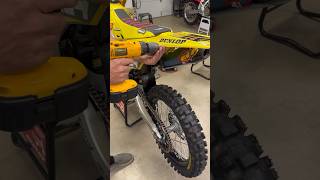 Sag Dirt Bike it’s easy😁 dirtbike motocross suzuki [upl. by Verda640]