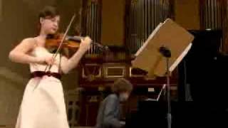 Celina Kotz plays at 14th International Henryk Wieniawski Violin Competition 2011 Stage 2 [upl. by Eenrahc]