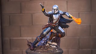 Mandalorian Statue PAINT GUIDE [upl. by Terrab7]