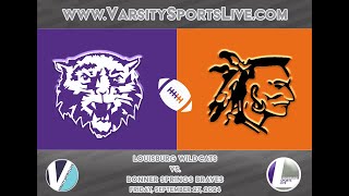 Louisburg Wildcats vs Bonner Springs Braves Football 9272024 [upl. by Harat]