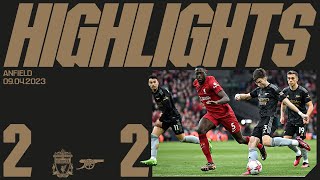 HIGHLIGHTS  Liverpool v Arsenal 22  Martinelli and Jesus [upl. by Toinette391]