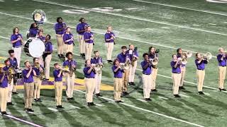 Hahnville High School Marching Band  Middle school night  Louie Louie 92724 [upl. by Siobhan]