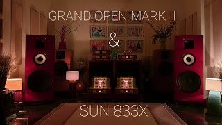 Archie Shepp Quartet  Grand Open Mark 2 amp Sun833X  833 single ended tube amp [upl. by Neelyk322]