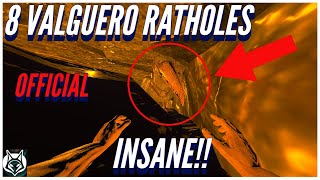 TOP 8 HIDDEN RATHOLES IN VALGUERO ARK Survival Evolved [upl. by Ardnusal]