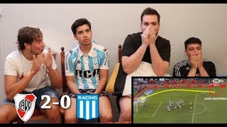 River Plate 2 Racing 0  SuperLiga Argentina 2019  Video Reaccion [upl. by Heddy467]