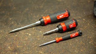 NEW Milwaukee Multi Bit Ratcheting Screwdrivers [upl. by Ehlke755]