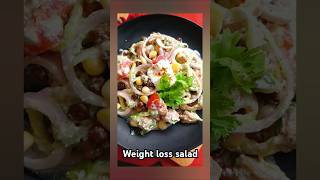 Weight loss high protein salad shorts salad viralshort reels recipe trending ytshorts [upl. by Ordnasil]