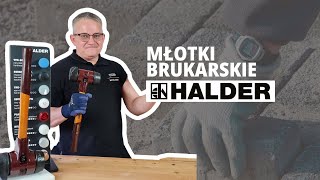 Młotki brukarskie marki Halder [upl. by Raymund]