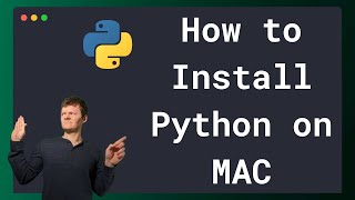 How to Install Python on Mac [upl. by Falcone]